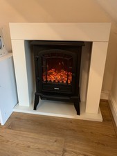 Electric fire with - fire,