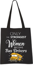 School Bus Driver Tote Bag Bus