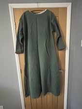 Green AngloSaxon / Medieval Style Woolen Dress / Tunic for LARP - UK Size 10-12