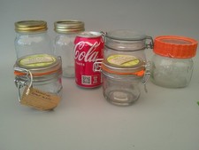 Preserve Jars Assorted sizes