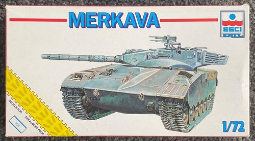 Esci ertl merkava tank - esci/ertl, model