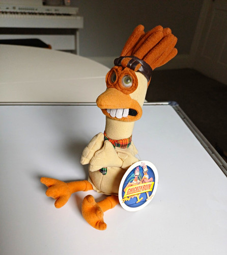 Vintage chicken run plush - run,