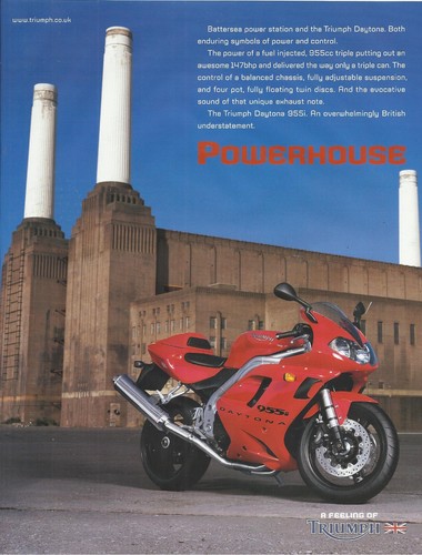 Triumph daytona 955i - triumph, bike