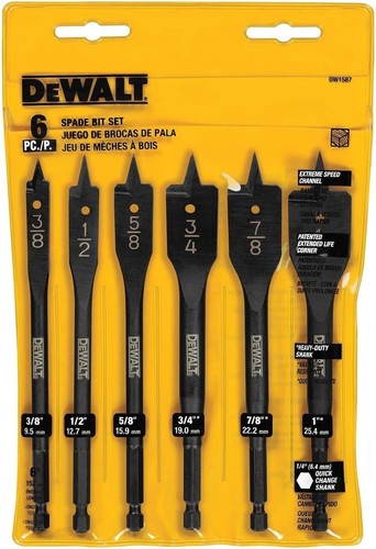 Dewalt dw1587 6pcs imperial - dewalt,