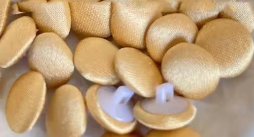 Coloured buttons fabric cloth - coloured,