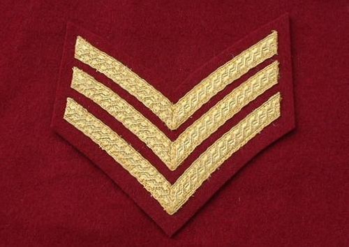Different coloured sergeant - different,