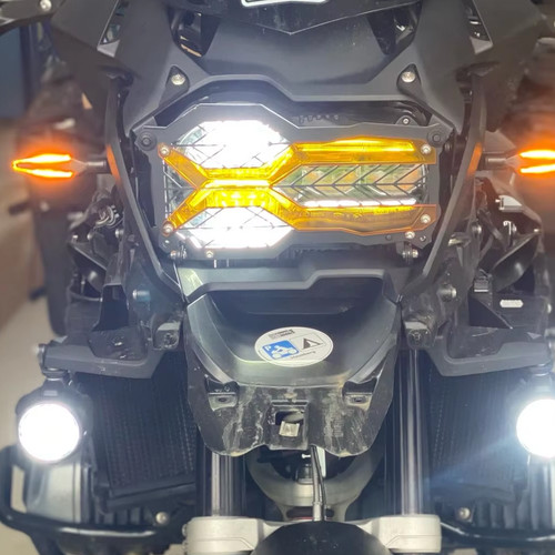 Front headlight guard - front,