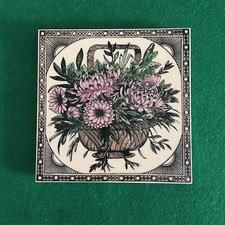 Victorian Ceramic Tile Teapot