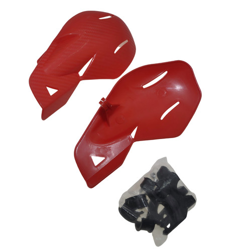 Red pit dirt bike hand - pit,