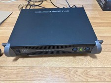 QSC PLX2402 2-Channel 2400W Power Amplifier Used with Volume Meter