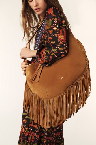 Xl fringe suede swing - sh,