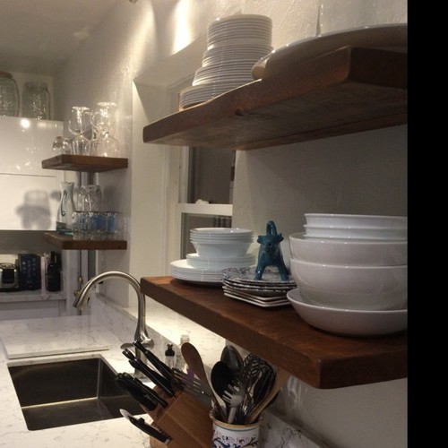 Floating shelf solid wood - solid,