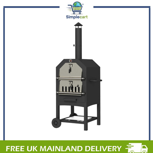 Outdoor pizza oven charcoal - outdoor,