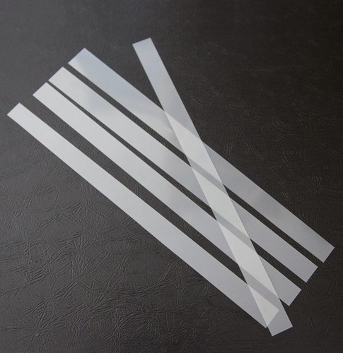 Mylar clear straps for - straps, snare