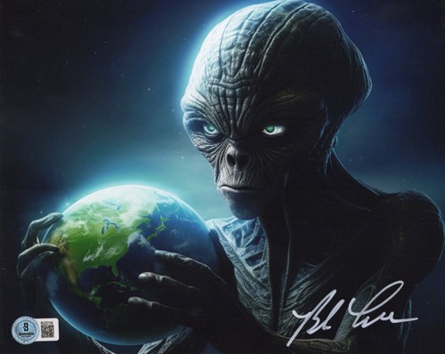 Bob lazar aliens autographed - bob,
