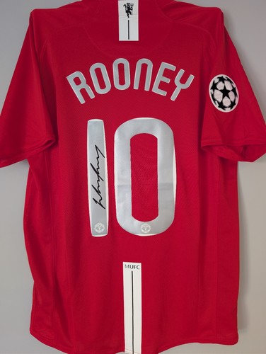 Rooney signed manchester - signed,