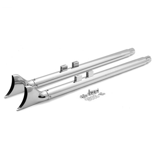 Fishtail slip on exhaust - fishtail,