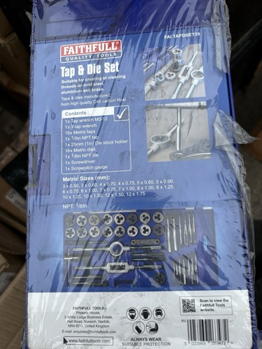 Faithfull faitapdset39 39pc - faithfull,