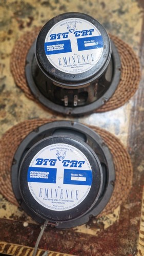 Mid range bass speaker - 8",