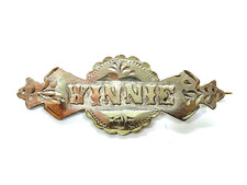 Antique 1913 Sterling Silver WINNIE Name Brooch