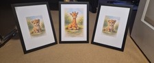 Animal Nursery Prints, Framed