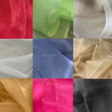 100% Silk organza Fabric