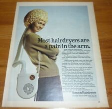 1971 VINTAGE LARGE AD RONSON