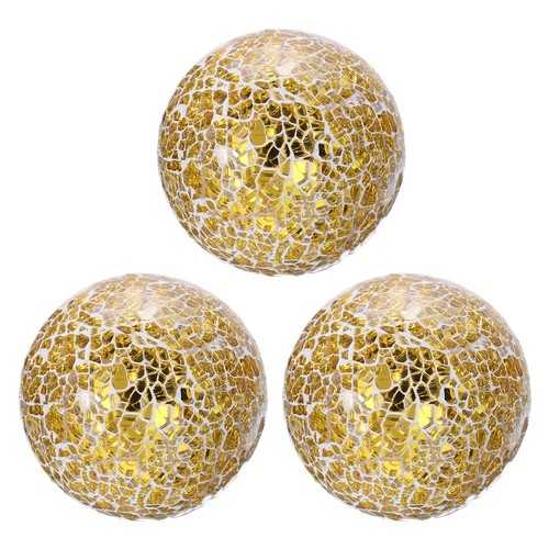 3pcs decorative glass balls - 3pcs,