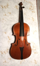 ~ANTIQUE FLAMED BACK Full Size 4/4 Violin Stradivarius Copy No Cracks~