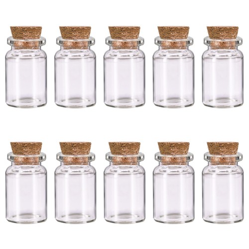 Pcs small glass bottles - pcs,
