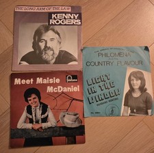 Country music vinyl - country, 7"