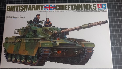 Tamiya chieftain tank - tamiya, mk.5