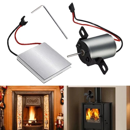 Wood log heated fireplace - heated,