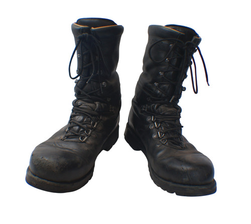 Austrian army black leather - austrian,