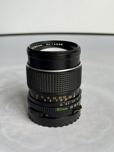 Mamiya sekor 150mm 5 - c, f3.5