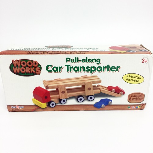 Wood works pull along toys - -,