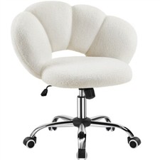 Boucle desk chair - boucle, cloud-shaped