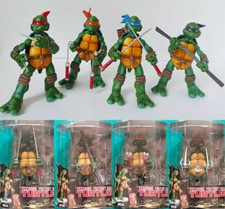 4 PCS NECA Teenage Mutant