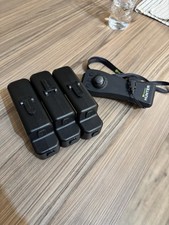 3 x Ridge Monkey Bait Boat Batteries And Spare Remote