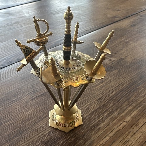 Vintage toledo metal cocktail - vintage,