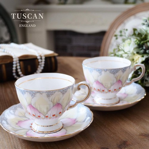 British tuscan lotus pink cup - british,