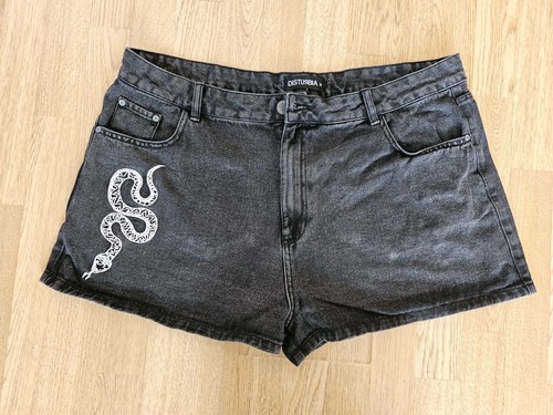 Disturbia black denim - black,
