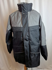 Arco 3-in-1 Waterproof Fleece Work Site Outdoor Coat Jacket Black Medium A3668