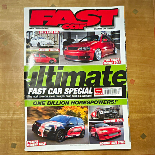 Fast car magazine ultimate - car,