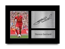 Steven Gerrard Signed