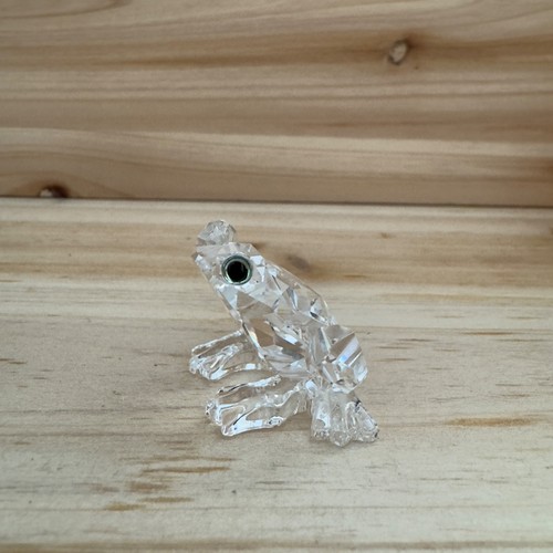 Swarovski crystal frog mini - frog,
