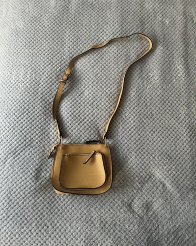 Woman mustard shoulder bag - shoulder,