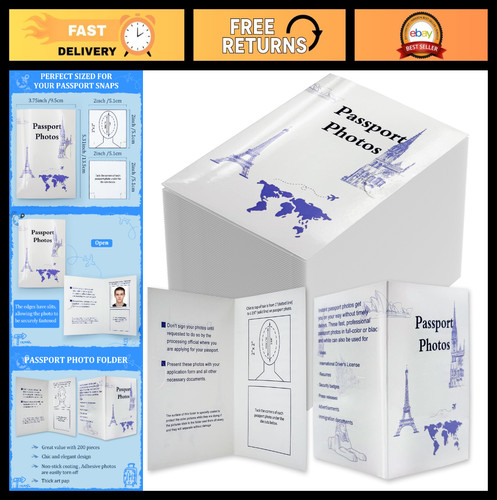 200 pack passport photo - 200,