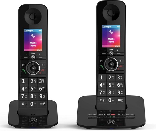 Premium twin cordless phone - bt,