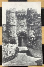 Carisbrooke Castle The Great Gateway Isle Of Wight T Piper Early Postcard